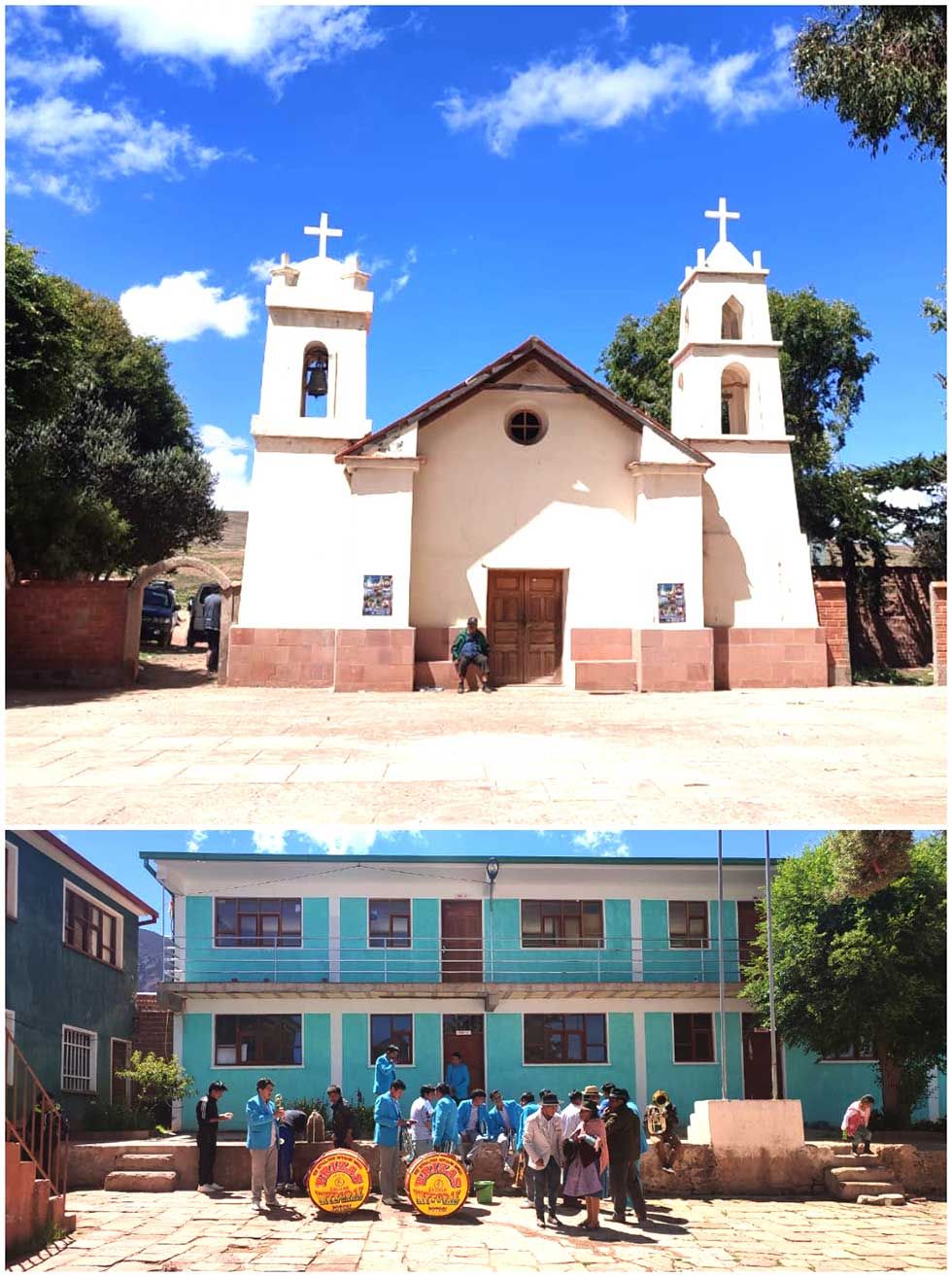 Visita a la comunidad de Candelaria.