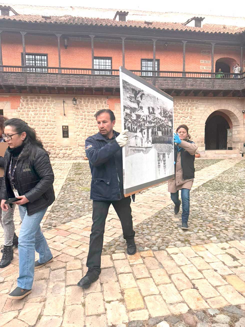 Se realizó la evacuación de bienes culturales.