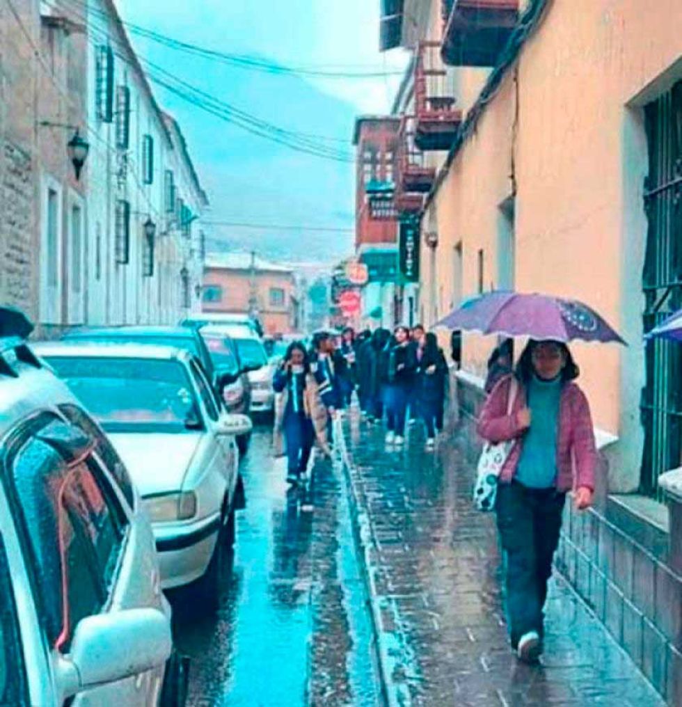 Las lluvias se van y la temperatura baja hasta nueve grados bajo cero en Potosí