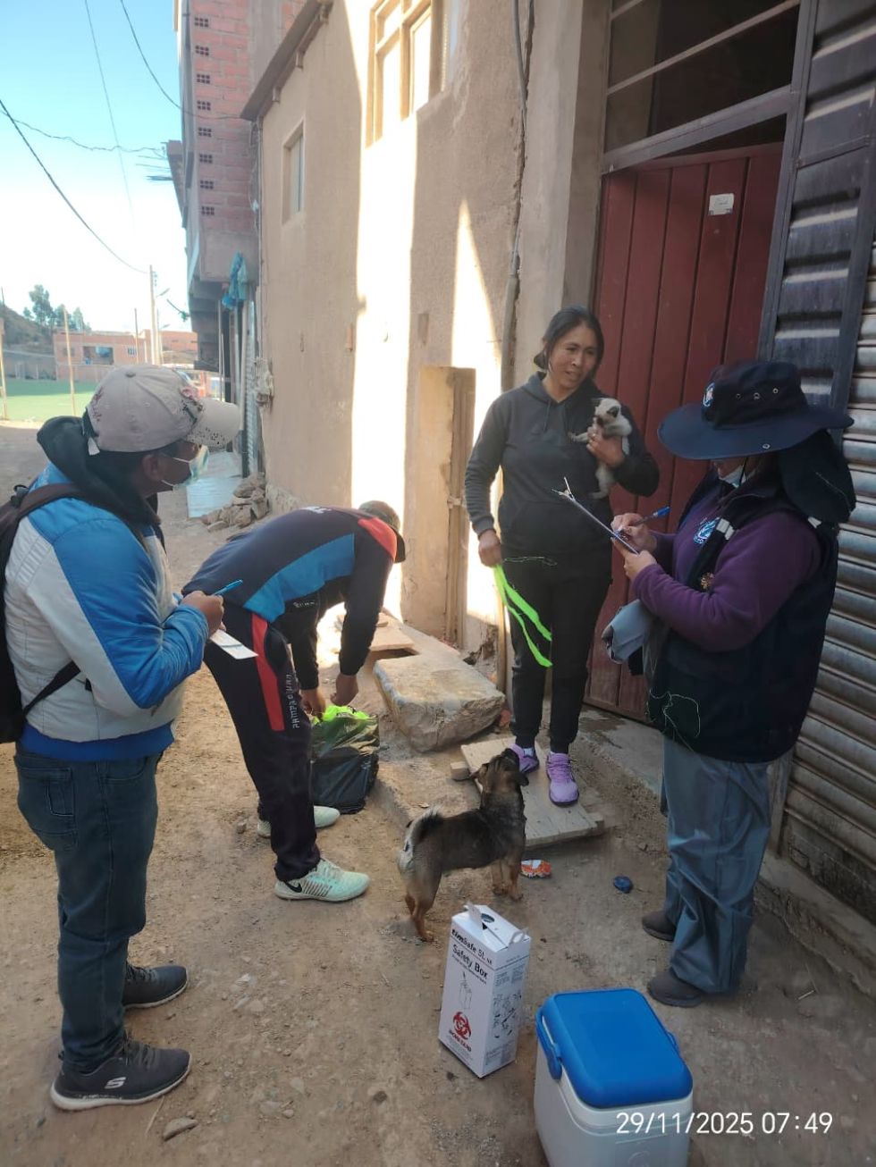 Vacunación en la primera jornada  FOTO: SEDES