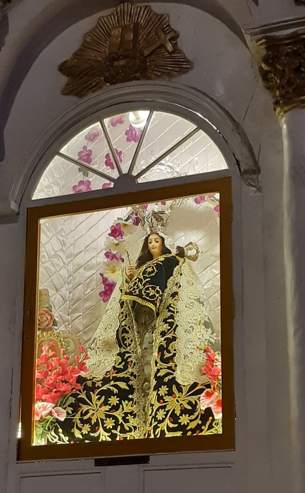 Virgen de la Candelaria en la Catedral de Puno. JJTM.
