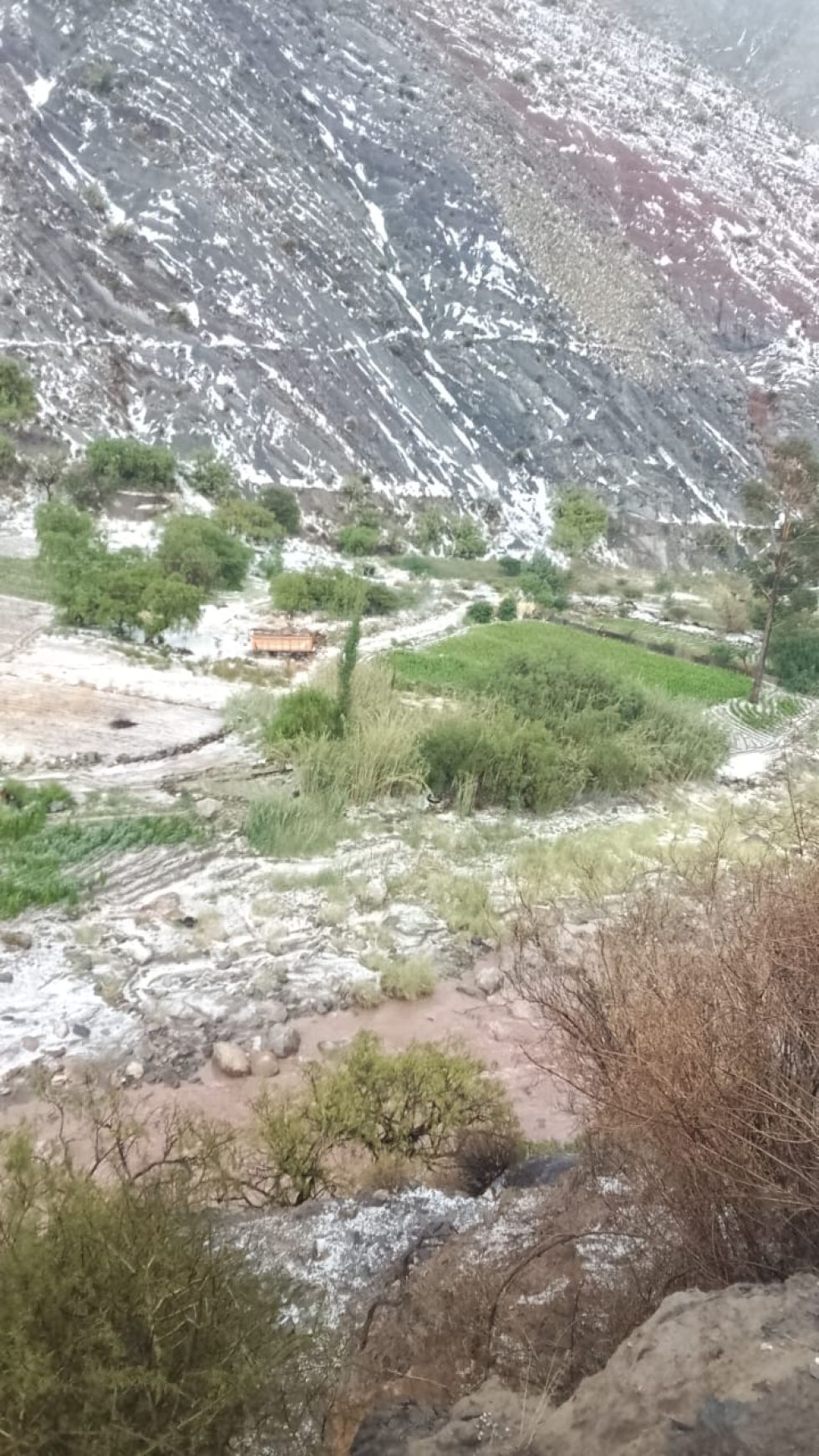 En los últimos días se presentaron granizadas en los municipios de Caiza D, San Pedro de Buena Vista, Ckochas y Acasio