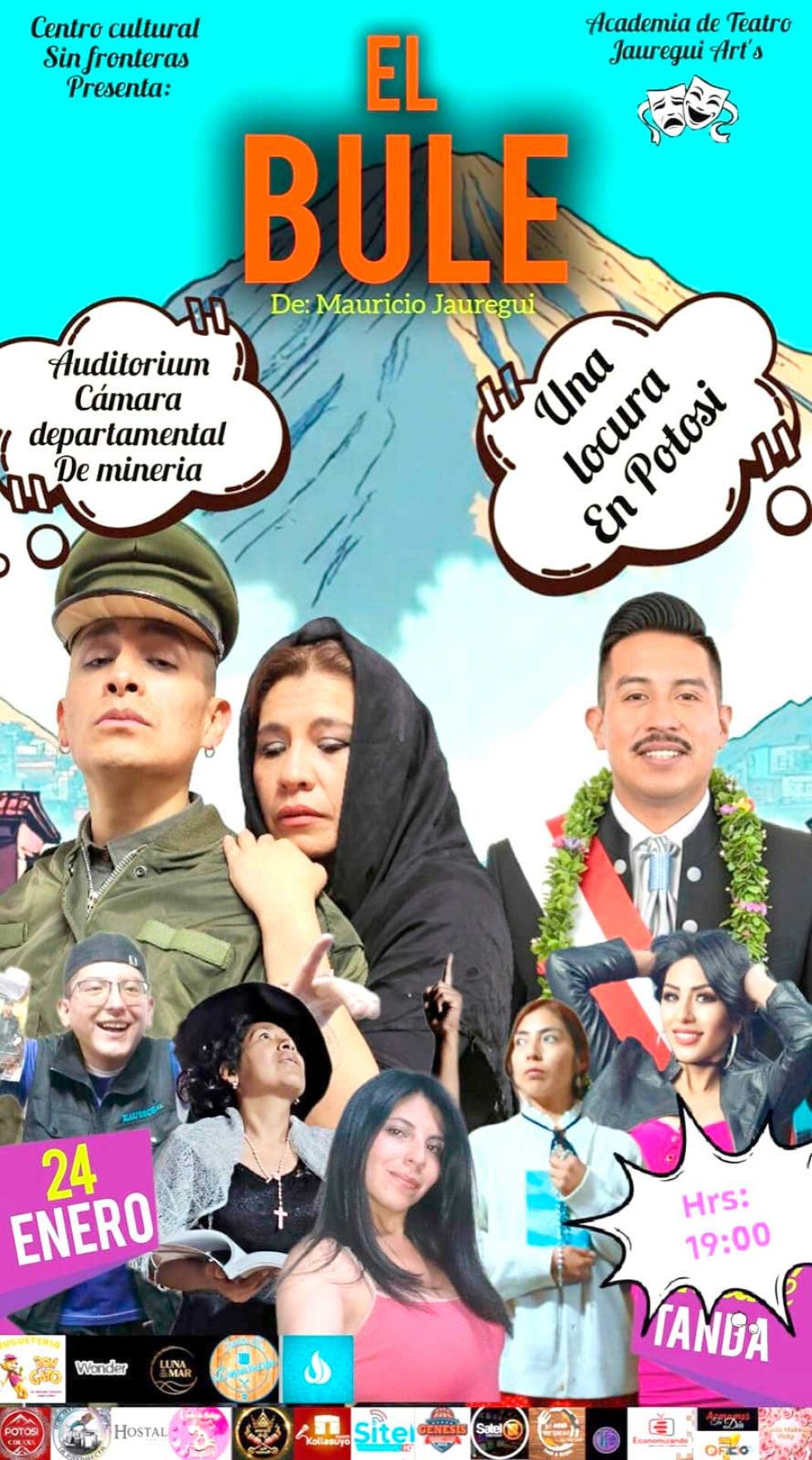 Afiche de la presentación.