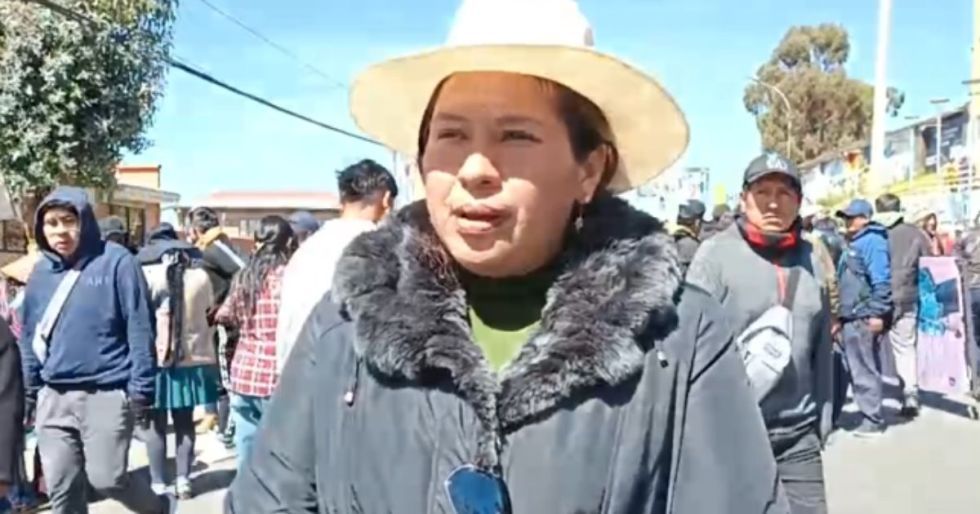 Aprehenden en La Paz a Yesenia Vargas, dirigente evista que exigía la renuncia de Rodrigo Paz