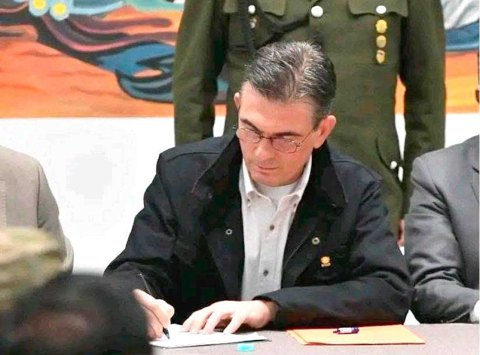 Paz pide firmeza para ejecutar plan ya diseñado con las FFAA