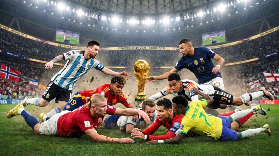 Conozca como va los cruces de 16avos de final del Mundial