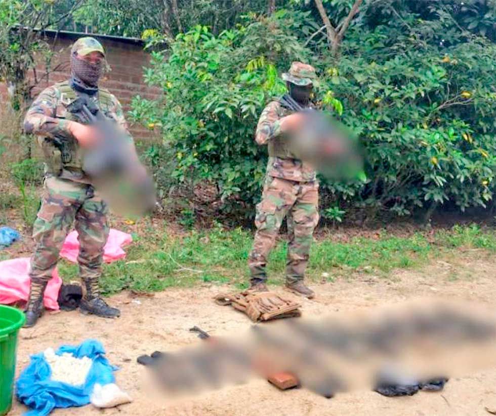 Desarticulan presunta  red de tráfico ilegal  de sustancias y armas