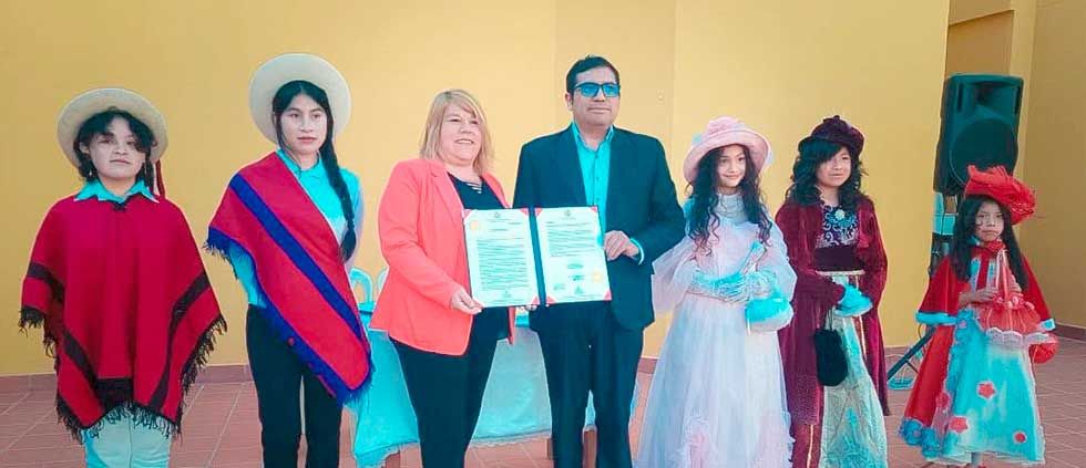 Cámara de Diputados felicita al Instituto Alfredo Domínguez de Tupiza