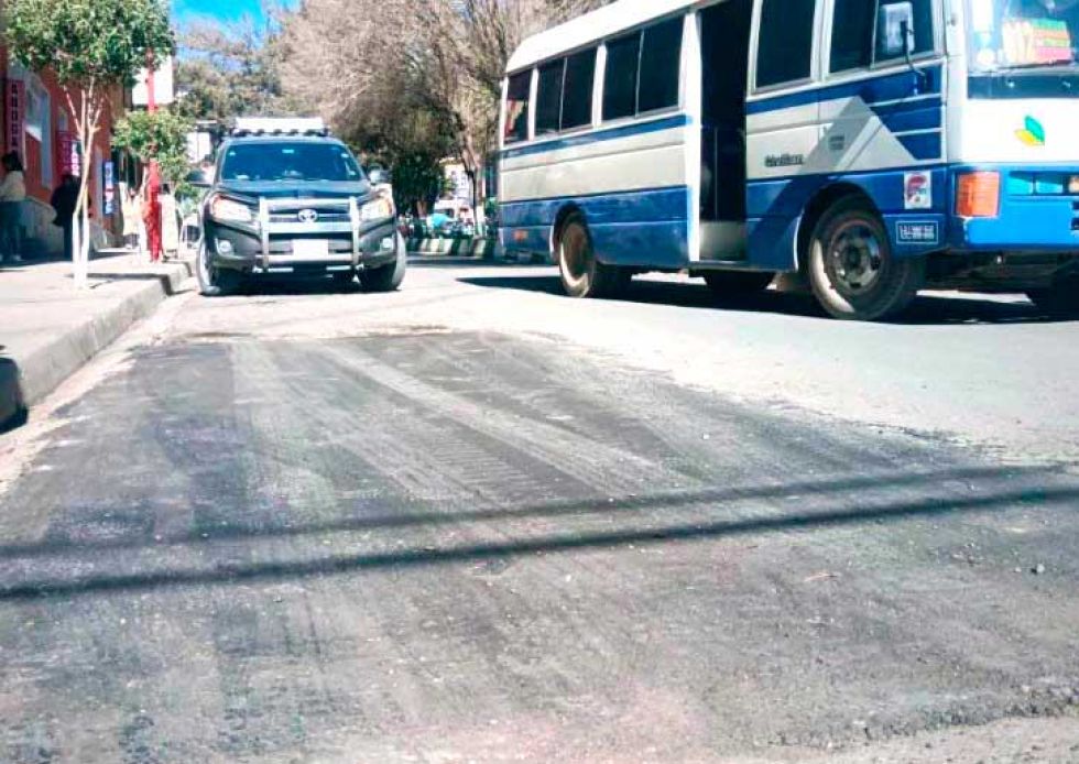 Destinan más de Bs tres millones para mejorar las calles 