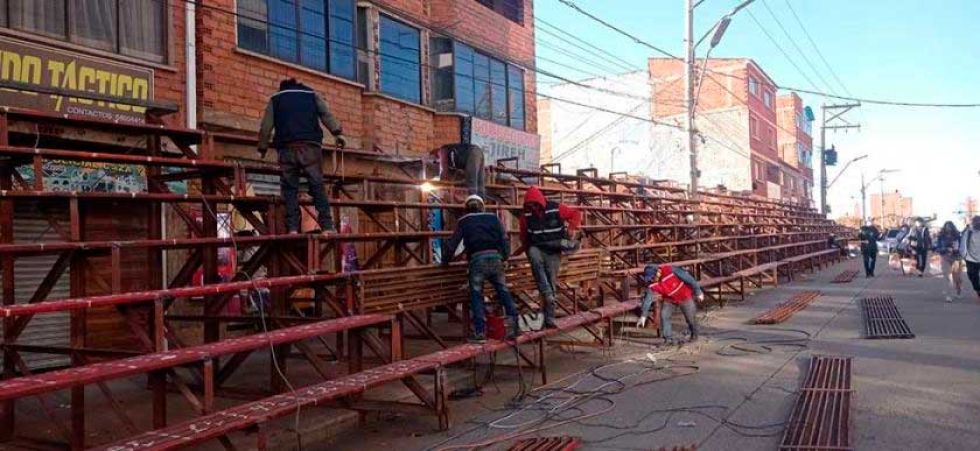 Ley autoriza venta de metros para armado de graderías de Ch’utillos 