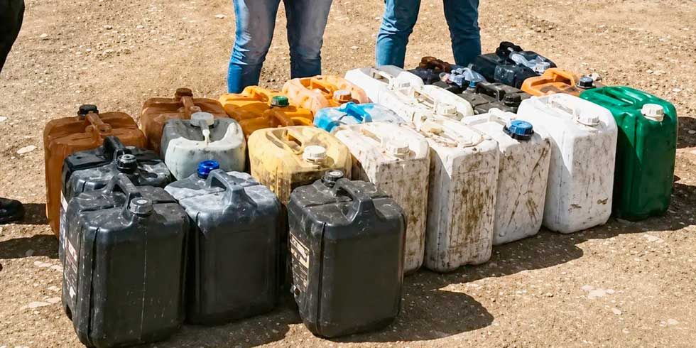 Clanes y choferes detrás  del mercado negro de la  gasolina en Potosí
