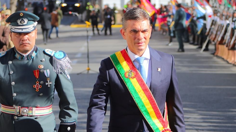 Rodrigo Paz emite el mensaje presidencial del 6 de agosto