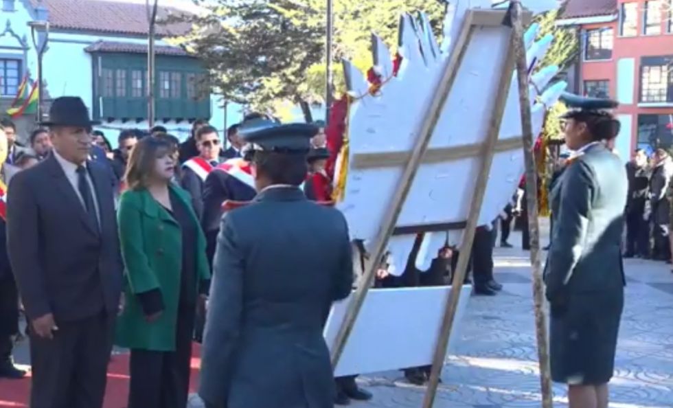 Potosí vive los actos en homenaje a los 201 años de Independencia de Bolivia