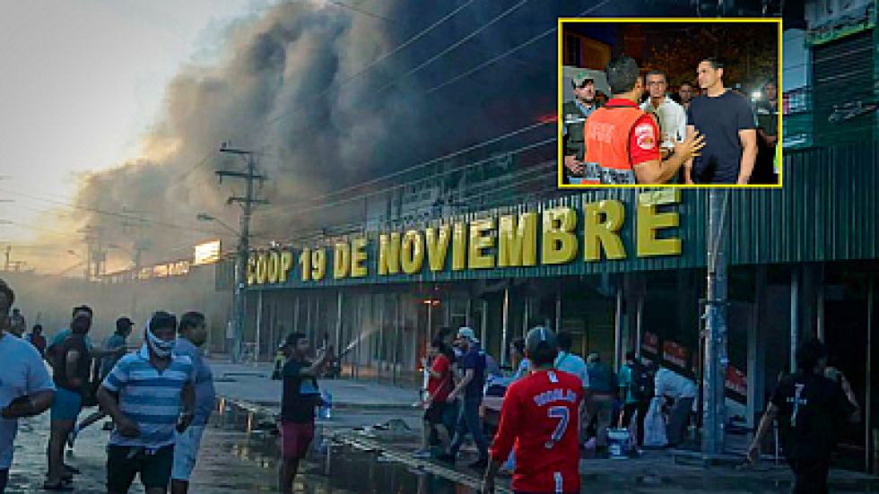 Gobierno anuncia alivio financiero para afectados por el incendio en Barrio Lindo