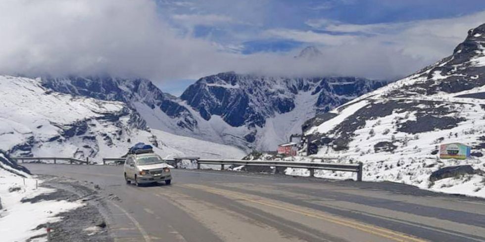 rige alerta naranja ante llegada de nevadas en cinco departamentos