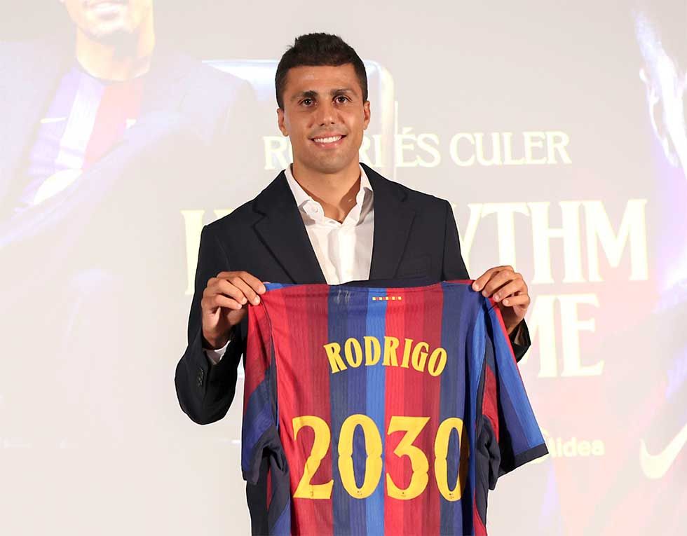 El City confirma traspaso de Rodri al Barcelona