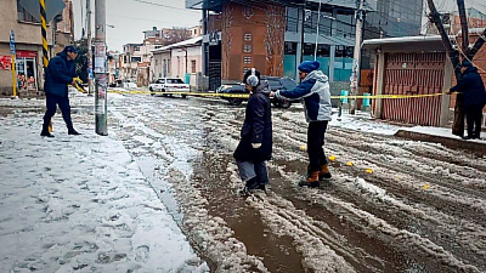 Senamhi advierte nevadas en La Paz, Oruro, Potosí y Cochabamba