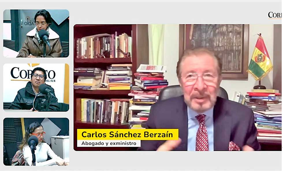Sánchez Berzaín pide investigar a Mesa y a líderes  sociales de 2003