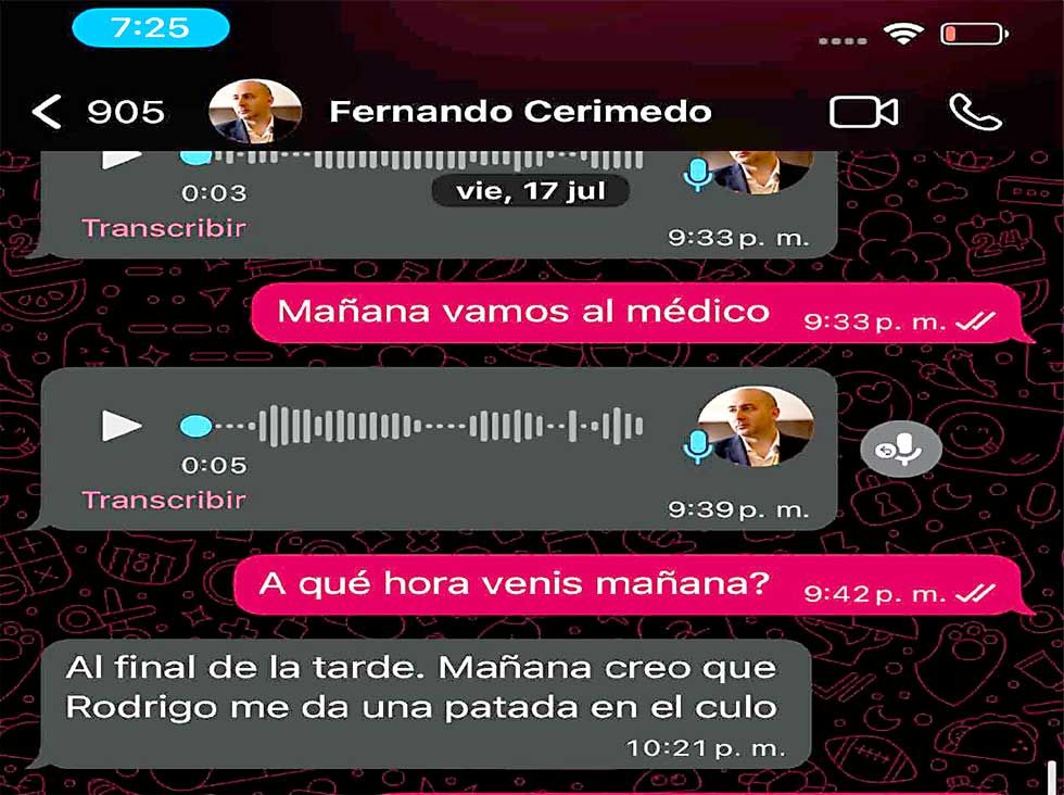 Hallan millonaria billetera digital de Cerimedo y Paz rompe silencio