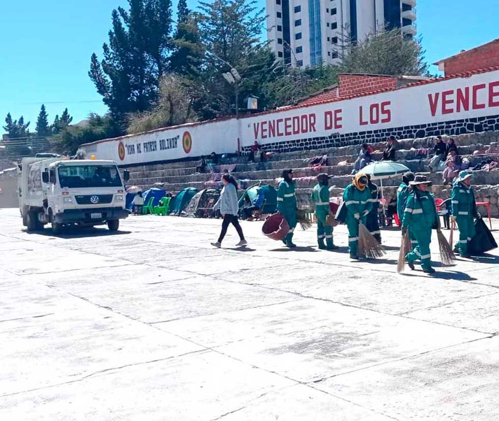 Se duplica la generación de basura  durante las entradas de Ch’utillos