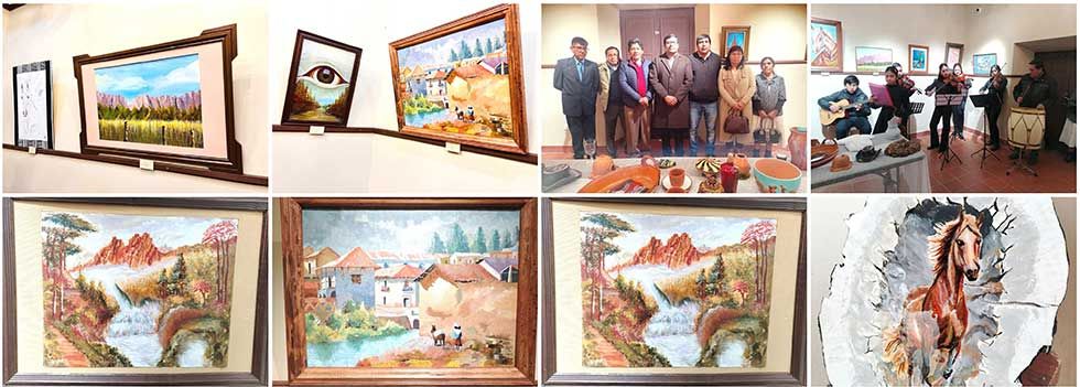 Titulados de Bellas Artes exponen sus trabajos antes de su graduación