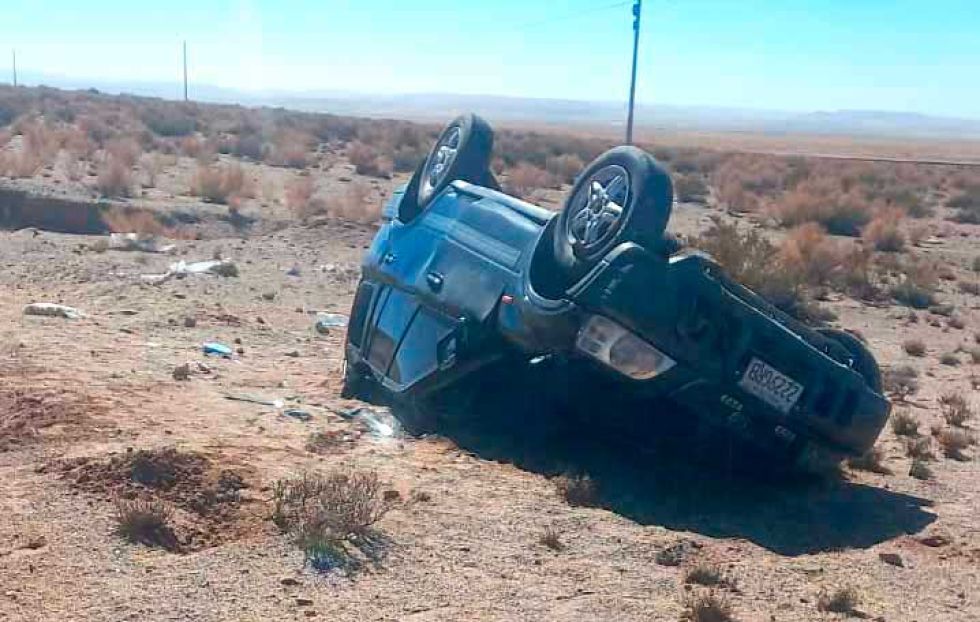 El vuelco de una vagoneta provocó al menos 3 heridos 