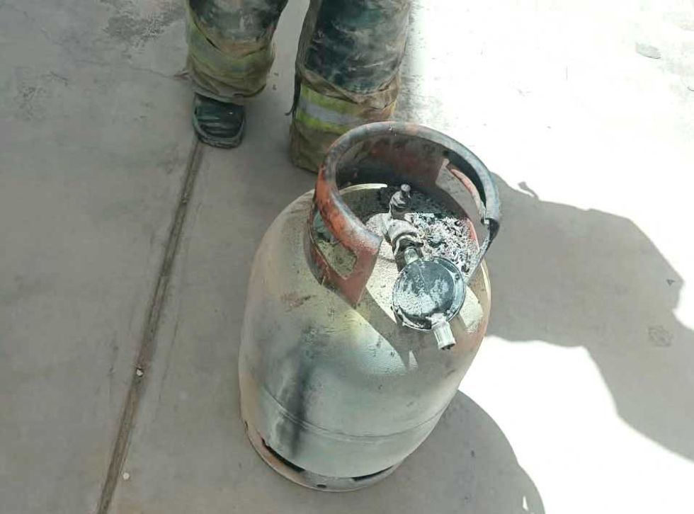 Fuga de gas y falta de mantenimiento provocan incendio estructural