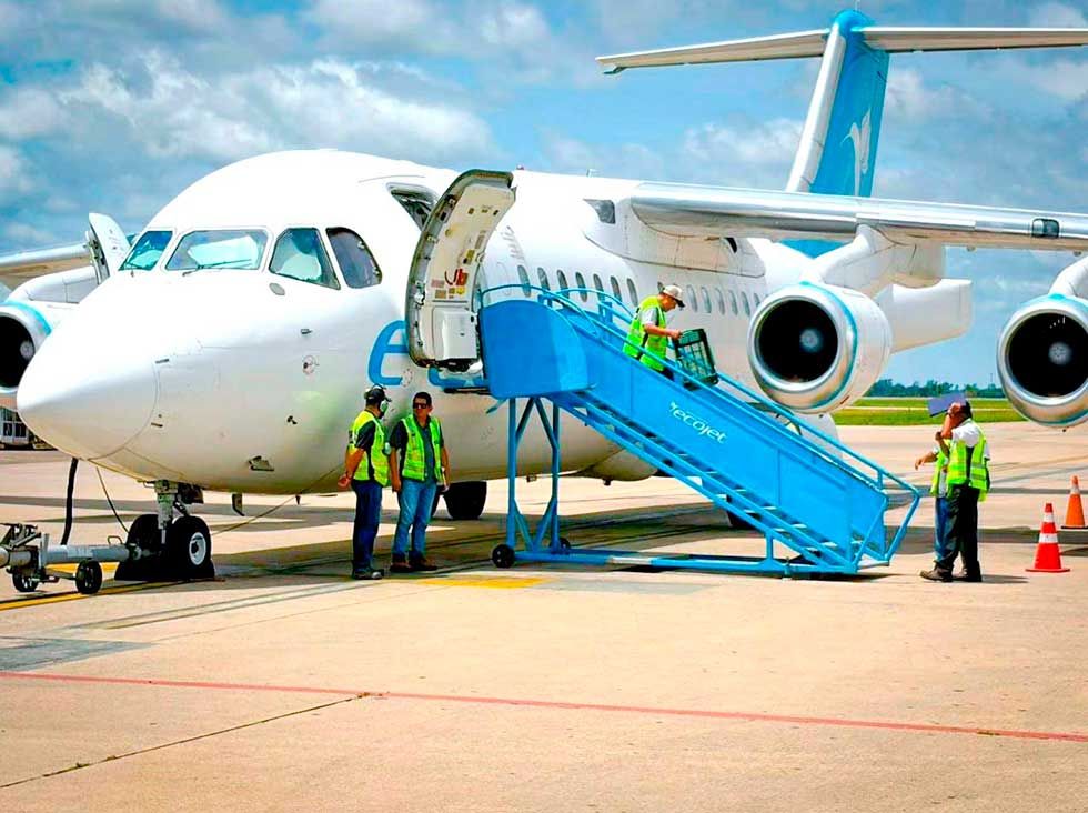 Anuncian que Ecojet efectuará  un vuelo exploratorio a Potosí
