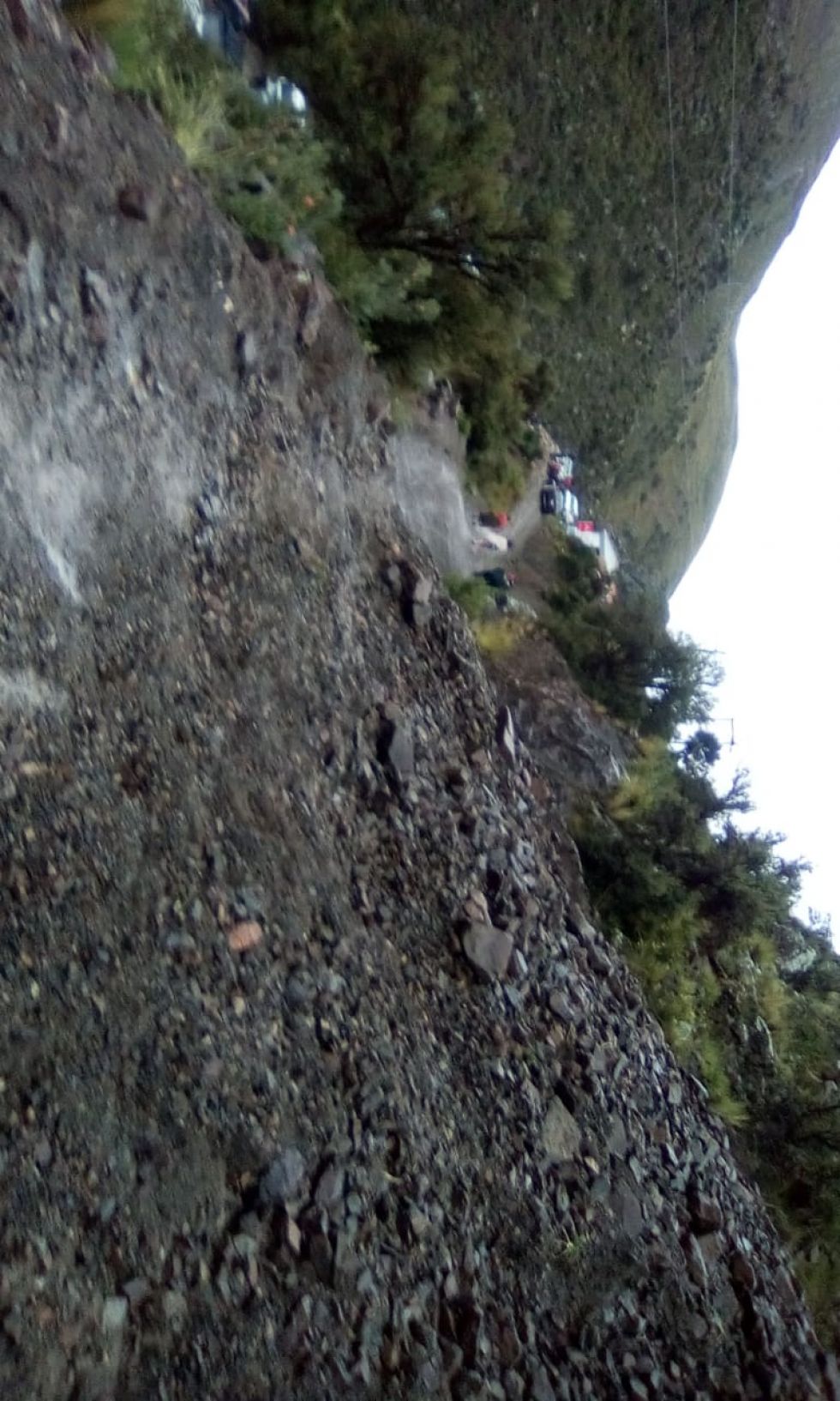 La tormenta causó un sifonamiento, crecida de ríos y derrumbes.